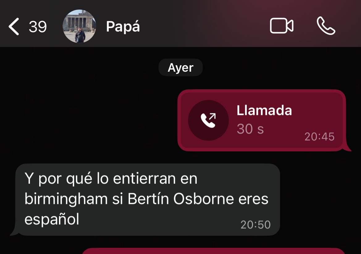 Lo llamo para contarle la terrible noticia y mirad lo que entendió