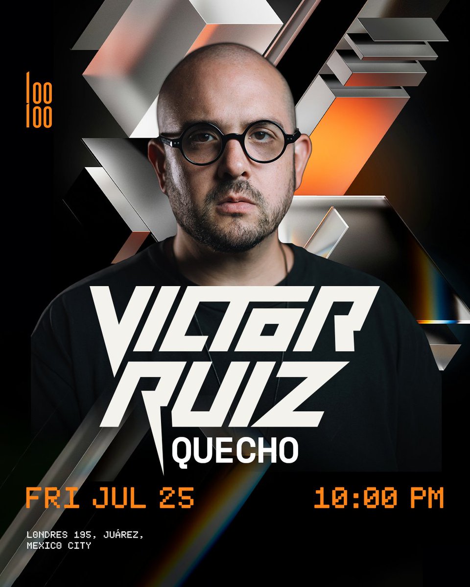 NochesElectroMx's tweet image. Este Viernes Victor Ruíz [Drumcode] 🇧🇷 + Quecho 🇲🇽 ⚡

25.Julio.2025 #CDMX
Boletos y Mesas VIP: 📲🎟️ #PrecioEspecial
🔗 linktr.ee/nocheselectron…

#WeAreLooloo @victorruizdj