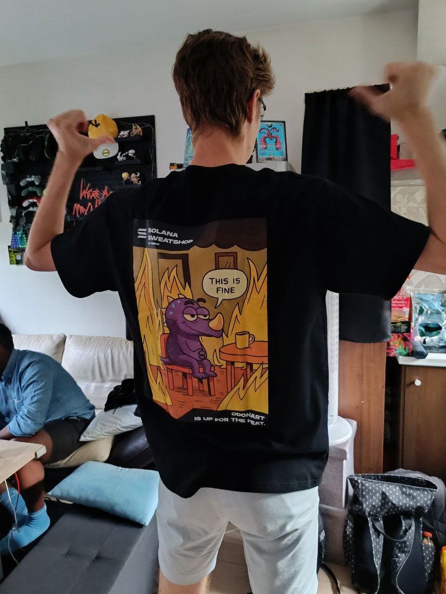 Cptn_Ow's tweet image. Solana Sweatshop by @Ferno_ag still going strong after 7 days of intense degenery !
Much stuff in the making for @solanamobile !
Many awesome visitors like @Geninsus @cduchinois @go_disrupt @zknadar @_Demeju @chainjuiceee
Much Rain 🌧️
Much Sweat.🥵
Much Build.⚒️
Only…