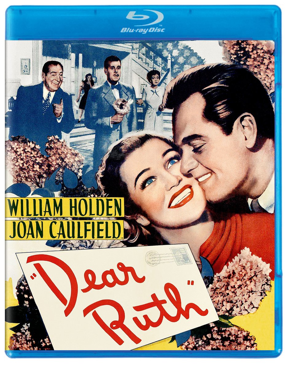 KLStudioClassic's tweet image. Coming September 9th!
kinolorber.com/product/dear-r…
DEAR RUTH (1947)
• New HD Master – From a 4K Scan
• NEW Audio Commentary by Film Historian Farran Smith Nehme
• Theatrical Trailer
• Optional English Subtitles
Joan Caulfield (Blue Skies) and William Holden (Sabrina) star in…