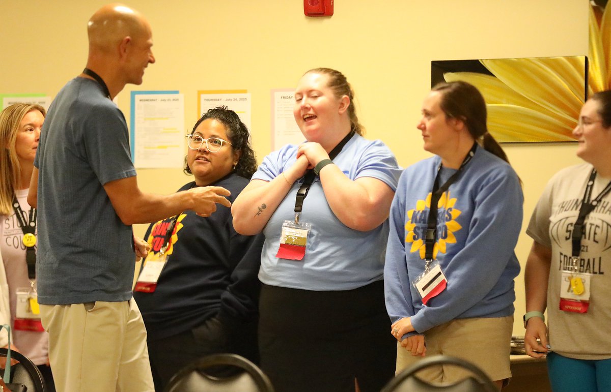 More from the KSHSAA Student Council Leadership Workshop at Emporia State.
