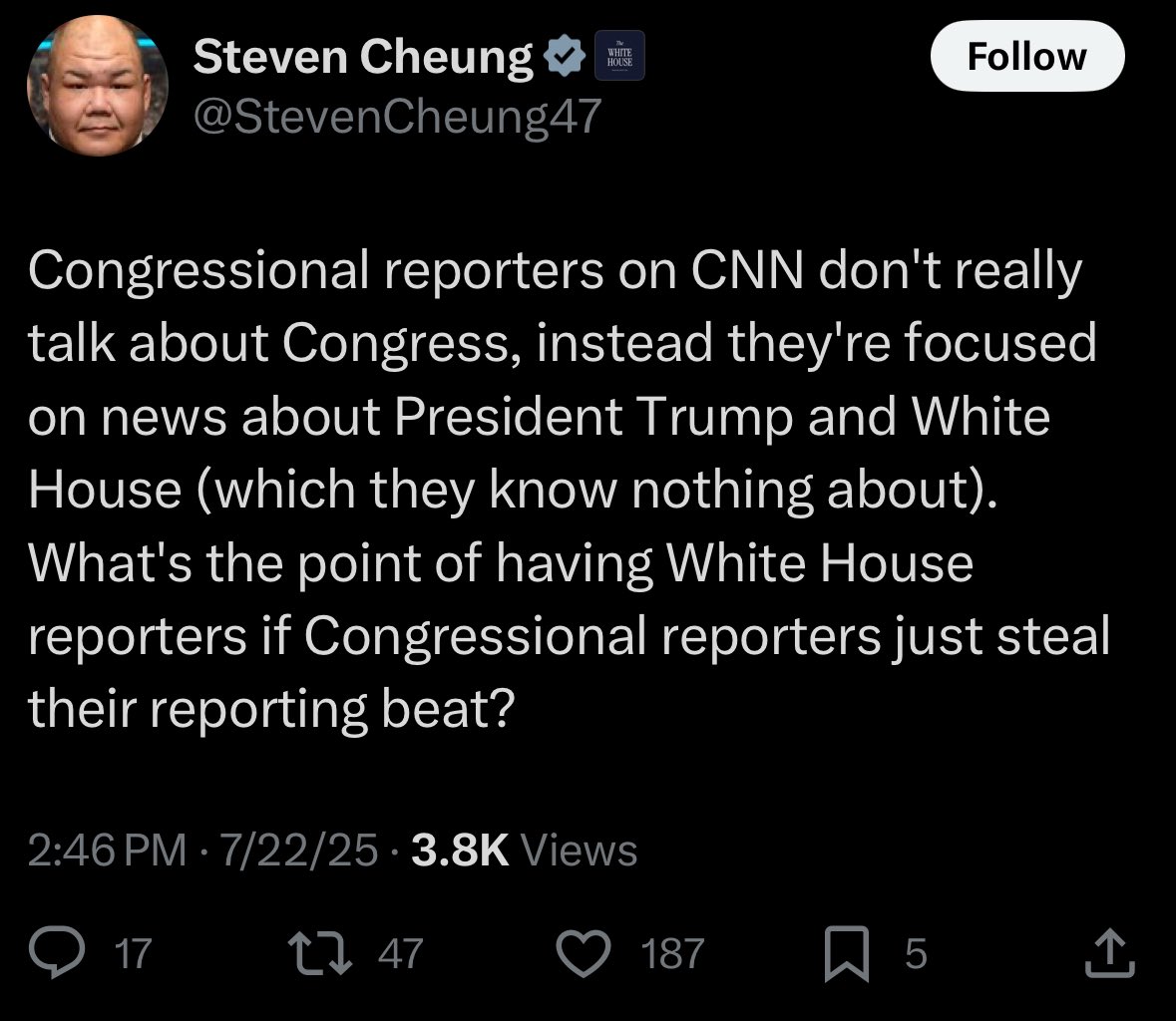 mattholt33's tweet image. Well, in their defense, the House GOP does whatever Trump wants them to do?