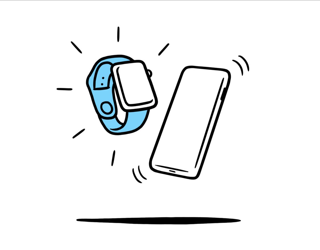 aaronp613's tweet image. iOS 26 beta 4 includes this very un-Apple-like illustration of an Apple Watch and iPhone.