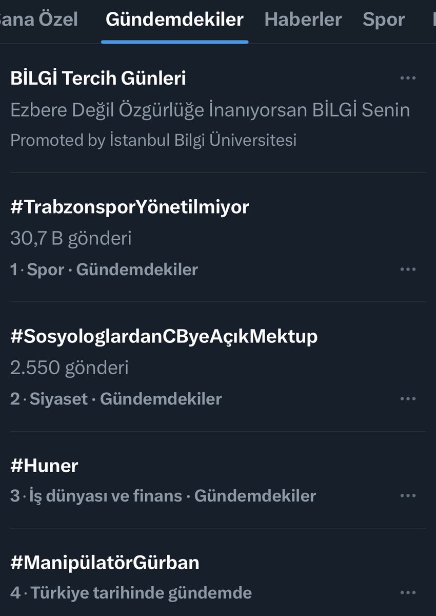 TR gündeminde 1. sıradayız, YÜKLEN #TrabzonsporYönetilmiyor