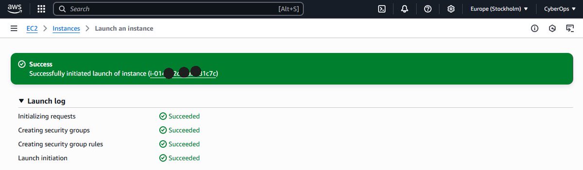 chukwupg's tweet image. Day 9

#100DaysOfCybersecurity
@segoslavia
@ireteeh

Today I created an AWS account and my first EC2 instance.
I explored the Network settings like Subnet, Firewall (creating security group and adding security group rules), I also configured remote login through SSH, which I…
