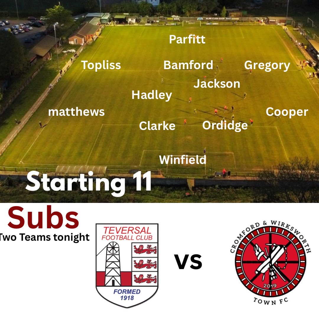 Heres the eleven for the first half tonight