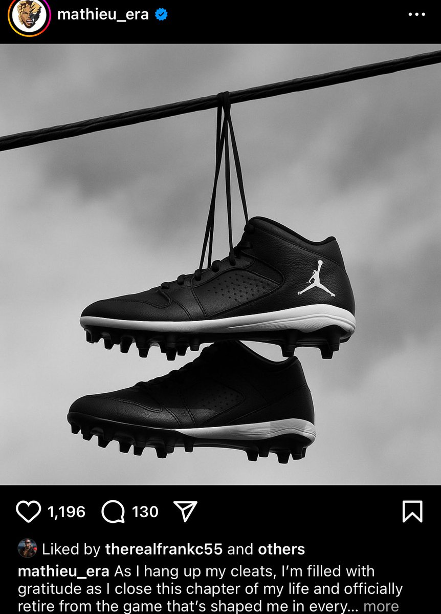 JosinaAnderson's tweet image. Saints’ Tyrann Mathieu has announced his retirement on IG.