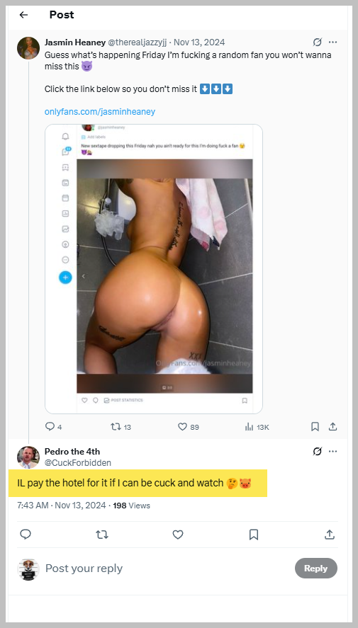 Troubles_Truth's tweet image. Provo Pedro doesn't seem so brave now @CuckForbidden
Or maybe he's just busy "cucking and watching"... 🐶❤️