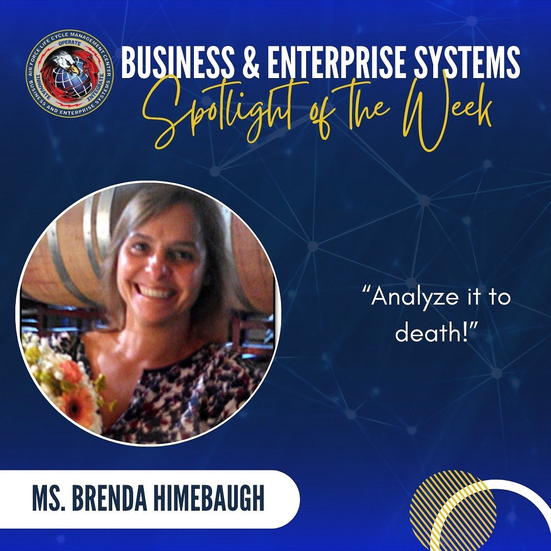 AirForceBES's tweet photo. This week, #BES is shining the light on Logistics Management Specialist, Ms. Brenda Himebaugh. Ms. Himebaugh enjoys being in the sun, exercising to stay in sha and being a grandmother.
Congratulations, Ms. Himebaugh! #KeepUpTheGreatWork https://t.co/2i1Lgw4DL7