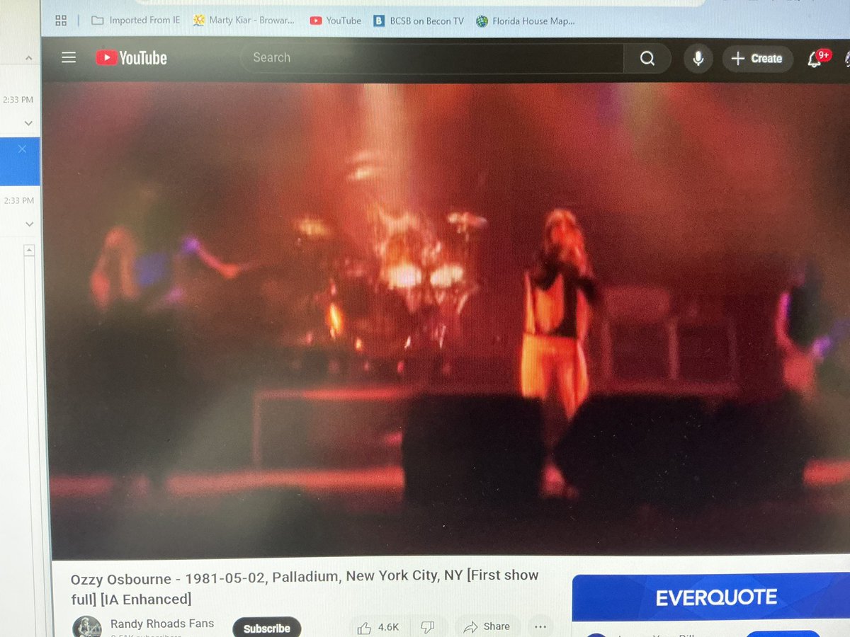 ChipLaMarca's tweet image. Sad news about @OzzyOsbourne and coincidentally, I was watching his first NYC concert on the Blizzard of Oz tour on @YouTube #RIP John Michael Osborne.