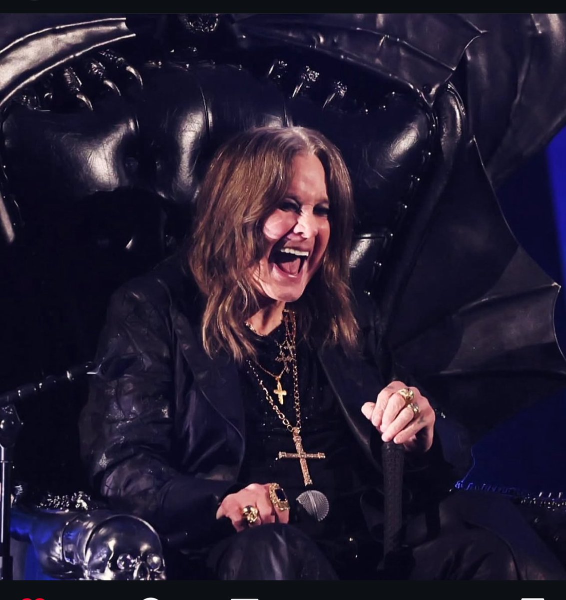 Such sad news! Rest in peace #OzzyOsbourne your music will live forever 💔