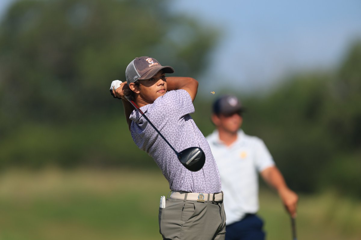 BrentleyGC's tweet image. Charlie Woods has much better day, carding five birdies and a 3-over 74 at Trinity Forest. But at 14 over, he will miss his second straight U.S. Junior Amateur cut.
On the other hand, Cameron Kuchar is 3 over thru 36 holes and currently T-67. We’ll see if Matt’s oldest son can…
