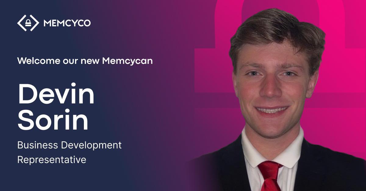 Thrilled to welcome Devin Sorin to Memcyco as our new Business Development Rep for North America! He’ll cultivate key US account relationships and drive industry expansion. #NewHire #BusinessDevelopment #USGrowth