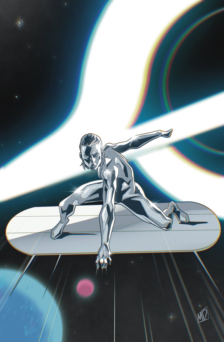 MeechDoodle's tweet image. Silver Surfer doing the “Akira slide”.
#FantasticFour #MarvelComics #MCU