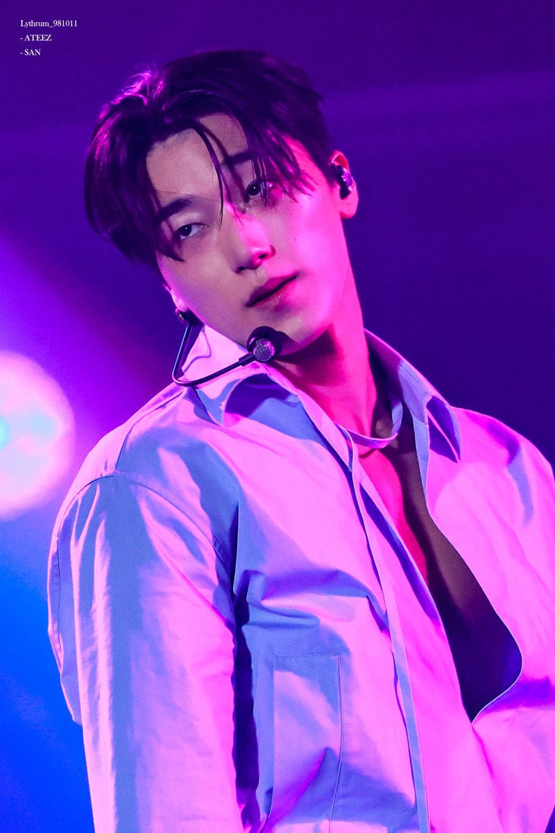 Lythrum_981011's tweet image. 250611🧊

#에이티즈 #ATEEZ 
#산 #최산 #SAN