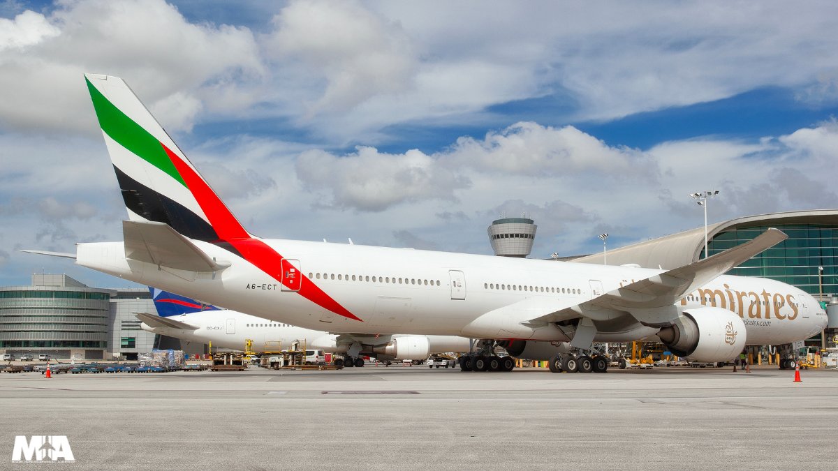 iflymia's tweet image. Happy 4️⃣th anniversary to @Emirates – connecting Miami to the world with luxury in every mile ✈️. Here’s to the memories ahead. Dubai and beyond start right here at MIA. #MIAairlines