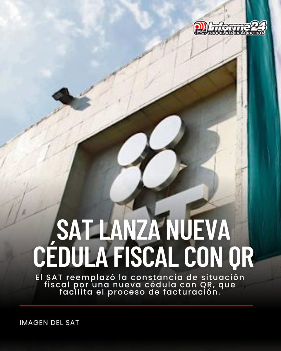 El @satmx presentó una nueva cédula de datos fiscales con código QR para hacer más fácil y rápido el proceso de facturación.
Aunque no es obligatoria, muchos negocios la están solicitando para evitar errores comunes en el CFDI.
Se puede descargar desde la app del SAT.