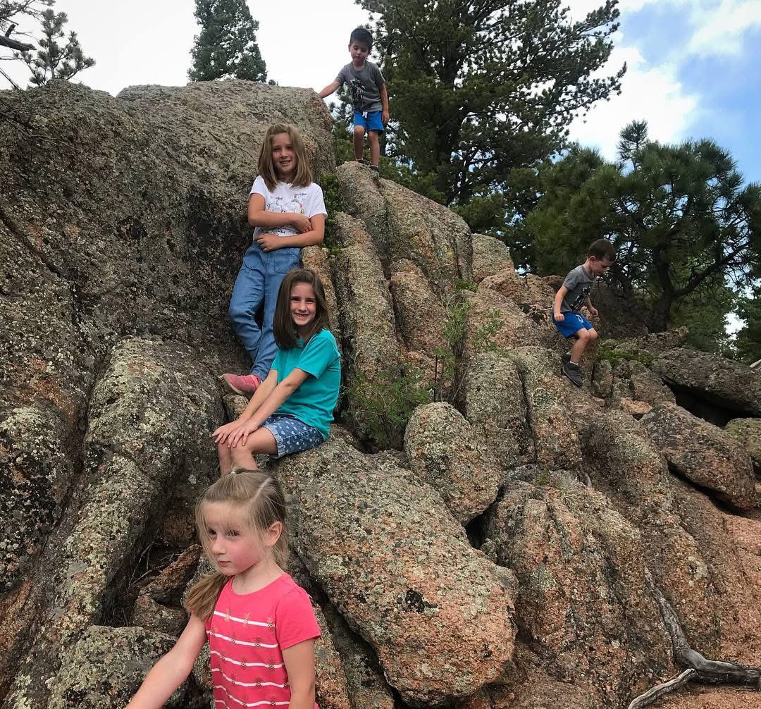 When my kids were all very young (all 5 under 10yrs old) I was very adventurous and would hike with them by ourselves, on unfamiliar trails where there were not many other people, not too long of trails, but still. Looking back now I wonder how I was so confident and unworried?