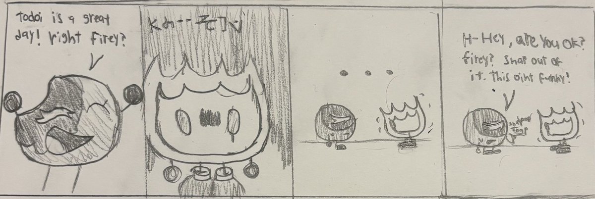 JaysonVazq2053's tweet image. Random art about BFB 101: Fireys Madness
And also Dirtybubble is there credit to @Yoylefake
#bfb101fireysmadness #bfdi26 #BFB #bfbfirey