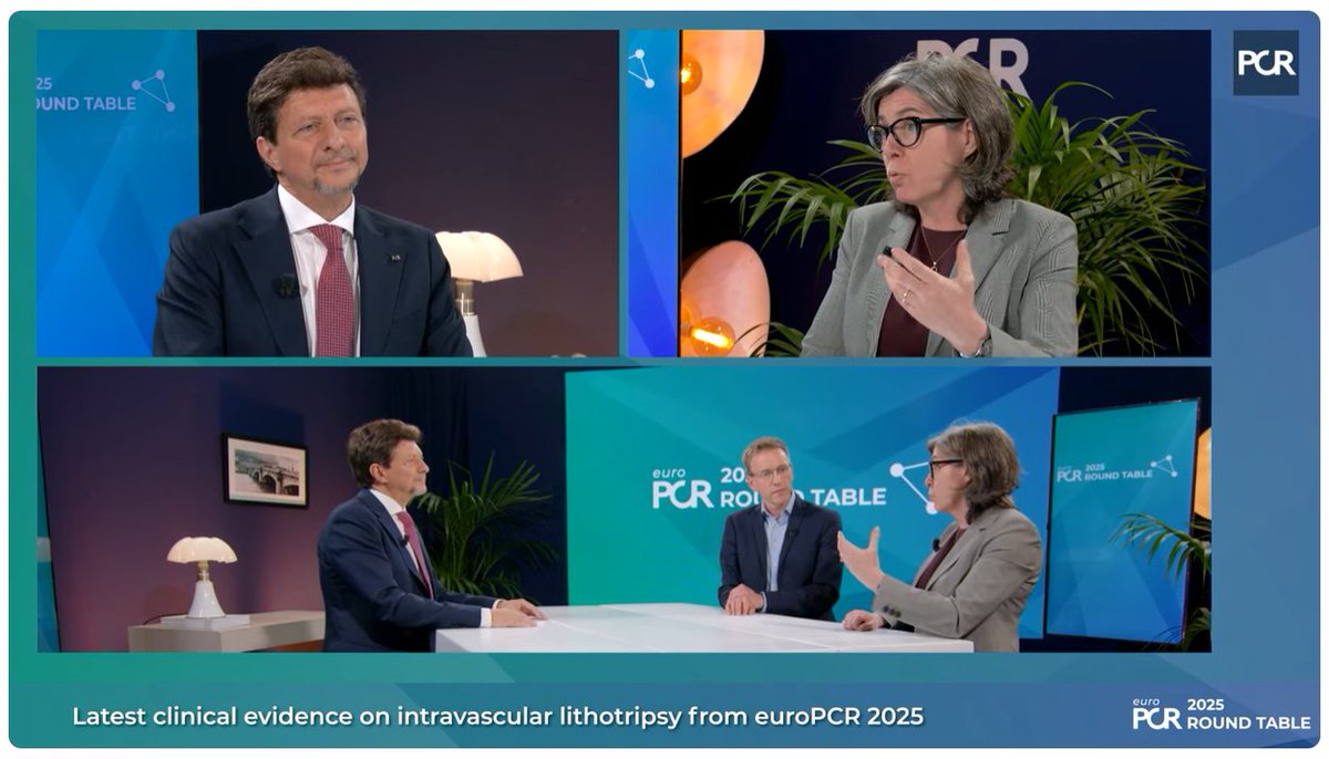 ShockwaveIVL's tweet image. EMPOWER CAD made waves as the first female-only PCI trial using a #ShockwaveIVL-first strategy. Dive into the details by watching this EuroPCR 2025 roundtable discussion with lead investigator Prof @mbmcentegart, Prof @FlavioRibichini and Prof @ThueOlsen. Watch now:…