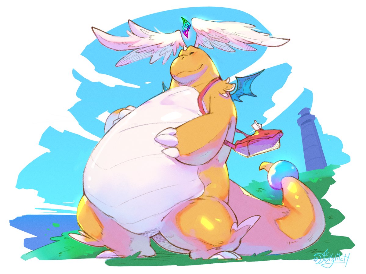 duskglitch's tweet image. Mega Dragonite!!! ✨