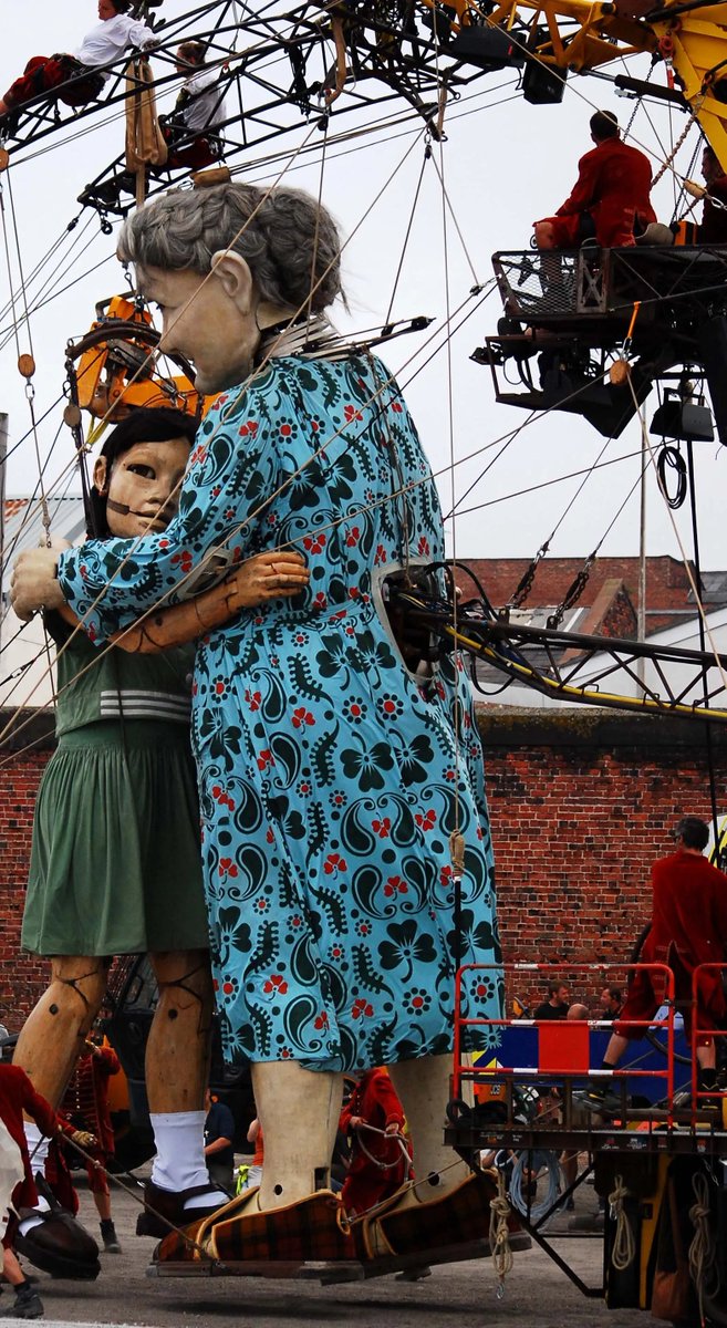 Liverpool1207's tweet image. 23rd July 2014 - The Giants return to Liverpool - ‘Memories of August 1914’ - Liverpool Giant Spectacular