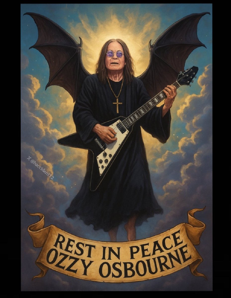 haccident12's tweet photo. @OzzyOsbourne 🤘 https://t.co/2NKzcF9e3c
