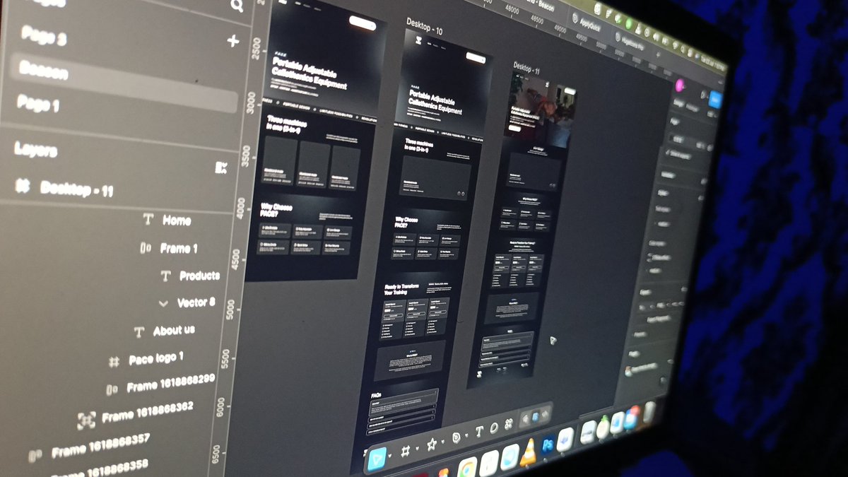 elijaholoninla's tweet image. Dark 🌑

#showyourwork #design #uxday #framer #webflow