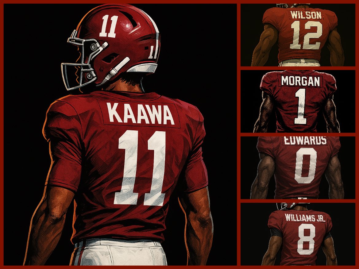 RayMcDuffie11's tweet image. Here are all 21 of Bama’s commits from the 2026 class so far! Who’s gonna be next??!! @EliDeutsch07 @JordenEdmonds @ChrisBooker72 @JavariBarnett1 @HallZay1 @JettThomalla @zay_social Sam Utu @mharijohnson @EzavierCrowell @ZyanGibson @M4ckSutter @FinchJJ_11 @marion_matt26 @RihyaelK…