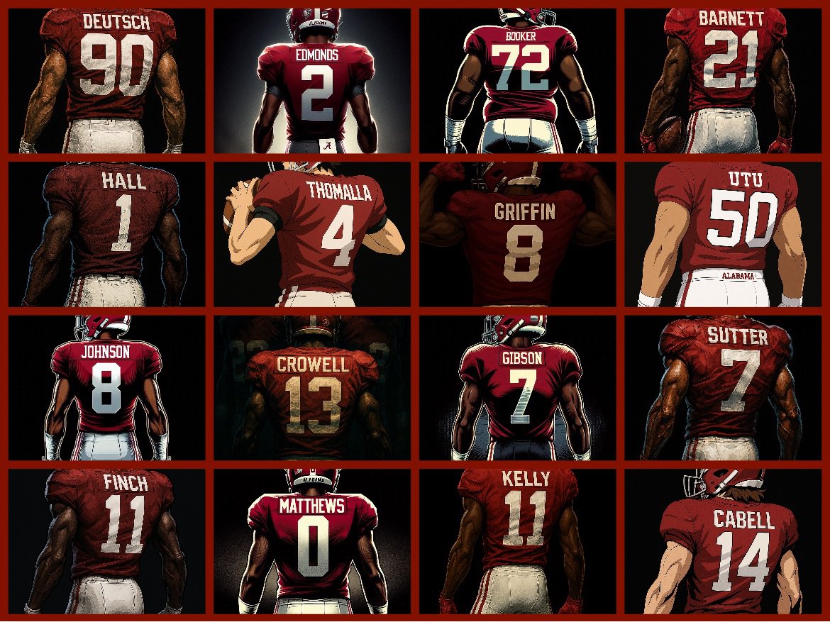 RayMcDuffie11's tweet image. Here are all 21 of Bama’s commits from the 2026 class so far! Who’s gonna be next??!! @EliDeutsch07 @JordenEdmonds @ChrisBooker72 @JavariBarnett1 @HallZay1 @JettThomalla @zay_social Sam Utu @mharijohnson @EzavierCrowell @ZyanGibson @M4ckSutter @FinchJJ_11 @marion_matt26 @RihyaelK…