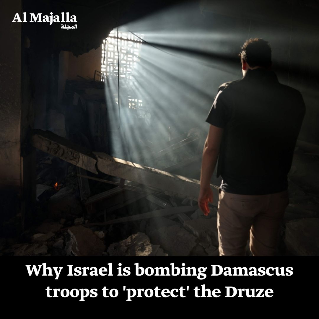 AlMajallaEN's tweet image. #Israel calls it protection. #Syria calls it aggression. The Druze call it risky. Michael Horowitz dissects the logic and fallout of Israel’s strikes on Syrian forces in #AlMajalla.
@michaelh992
en.majalla.com/node/326491