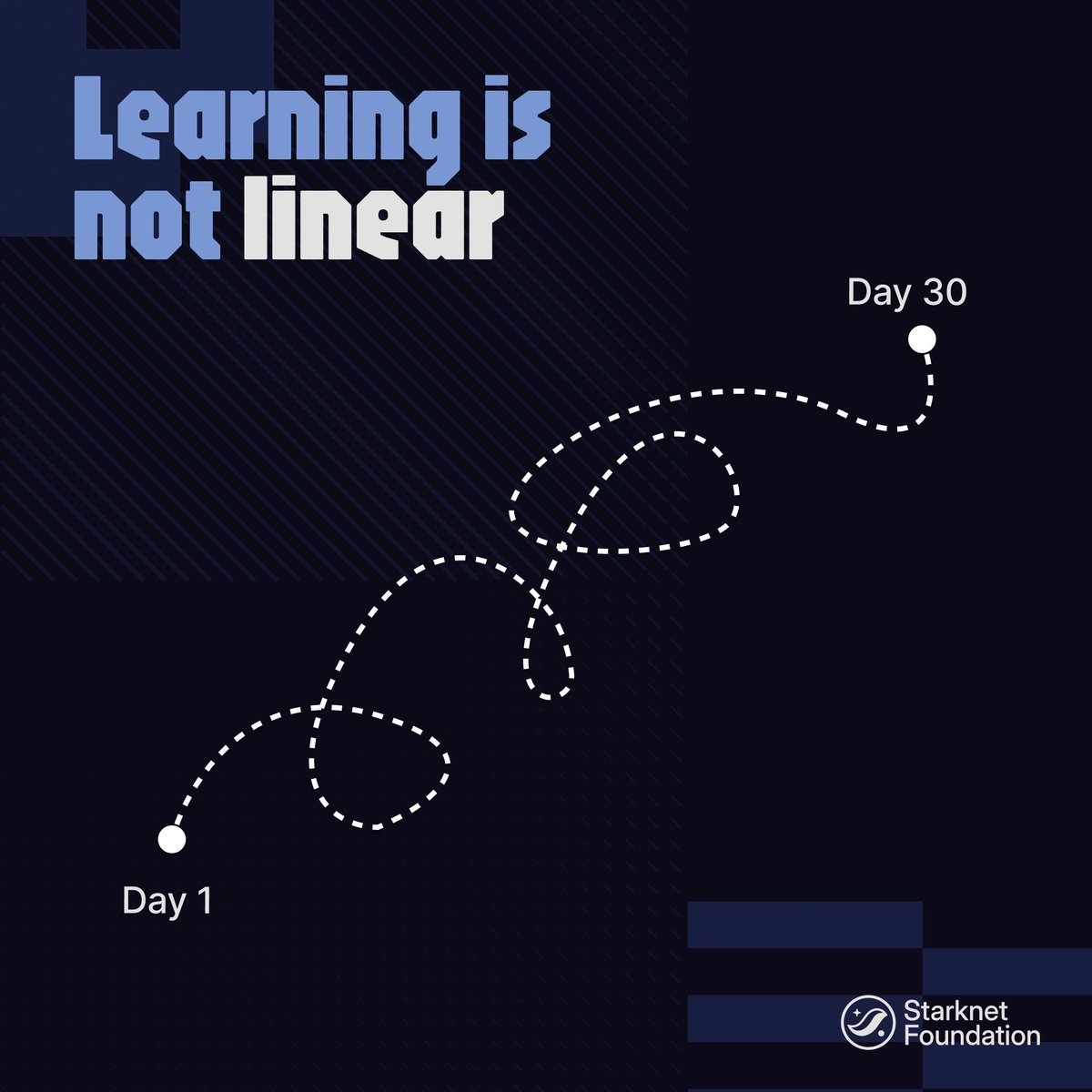 StarknetFndn's tweet image. You don't wake up smart, you work to get there.
With our Developer Basecamp, we're helping you every step of your way to become a chad web3 dev.
Apply here:
us06web.zoom.us/webinar/regist…