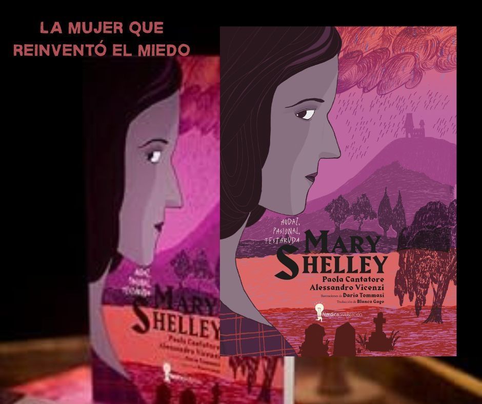 Editorial Oceano de México (@oceanomexico) on Twitter photo "Mary Shelley" fue una adolescente que huyó de su casa y tenía menos de 20 años cuando escribió Frankenstein. A través de la mirada de Paola Cantatore y Alessandro Vicenzi conoce la vida de quién reinventó el miedo. No te pierdas esta bella biografía ilustrada. <a href="/Nordica_Libros/">Nórdica Libros</a> "Mary Shelley" fue una adolescente que huyó de su casa y tenía menos de 20 años cuando escribió Frankenstein. A través de la mirada de Paola Cantatore y Alessandro Vicenzi conoce la vida de quién reinventó el miedo. No te pierdas esta bella biografía ilustrada. <a href="/Nordica_Libros/">Nórdica Libros</a>