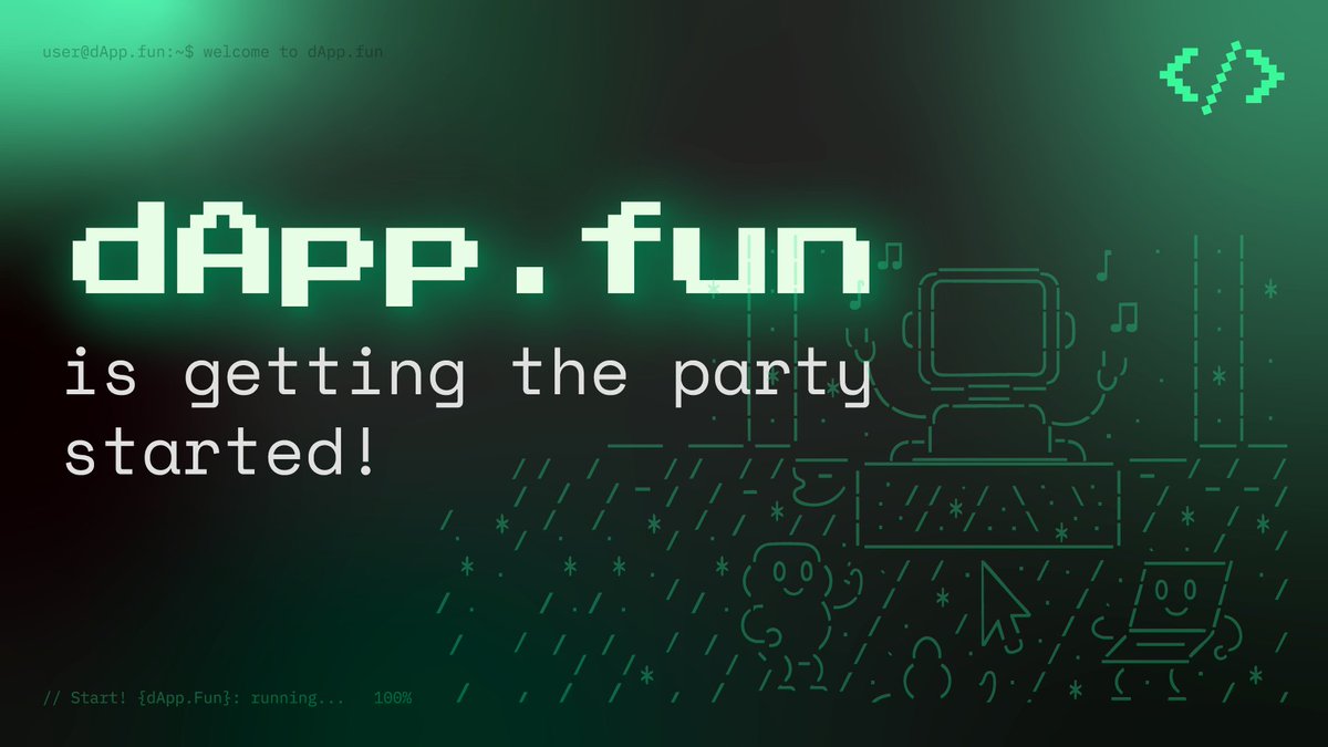 Web2 has Claude. Cursor. Replit.

AI-native coding is the norm.

But in Web3? The party hasn’t even started.

dApp.fun is bringing vibecoding onchain.

Prompt → Protocol. Just like that.