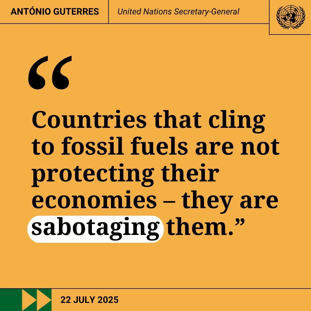 UNGeneva's tweet image. “We have the tools to power the future for humanity.
Let’s make the most of them.
This is our moment of opportunity.”
- @antonioguterres
💡buff.ly/v8OyDnD
#ActNow