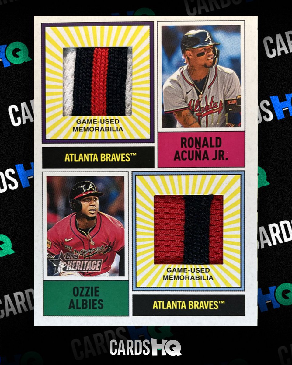 CardsHQShop's tweet image. Topps Heritage has been producing some beautiful cards lately over on our whatnot channels. What card would you pick if you could have one?
#whatnotpartner