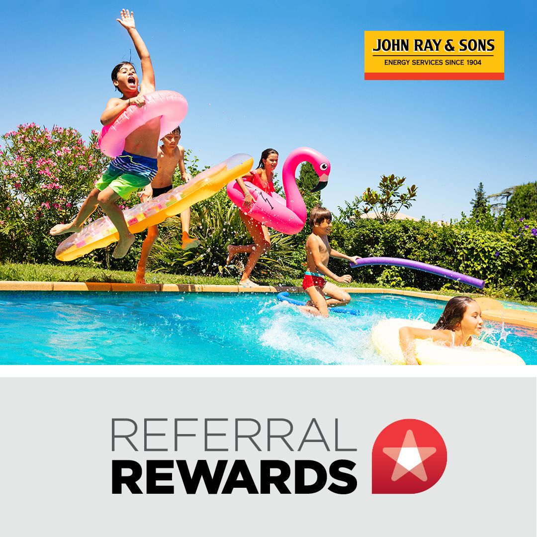 John Ray customers - don't miss your chance to get a $100 account credit to save more this summer. Our Referral Rewards is the quickest way to do it! buff.ly/asPgYbV