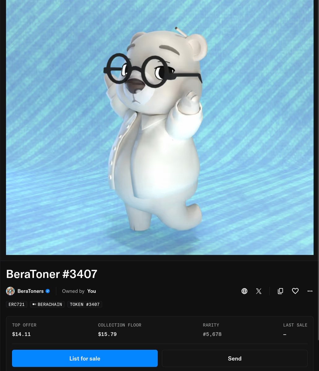 BeraToner <a href="/opensea/">OpenSea</a>