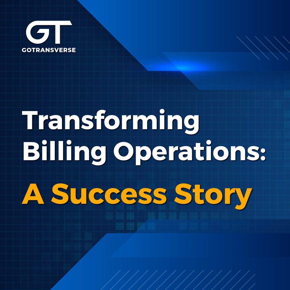 Gotransverse's tweet image. Enterprises leveraging Gotransverse have streamlined their billing processes, achieving precise, scalable invoicing and comprehensive audit traceability. Experience how GT can revolutionize billing operations.
🔗 View our case studies: hubs.la/Q03xJQQm0