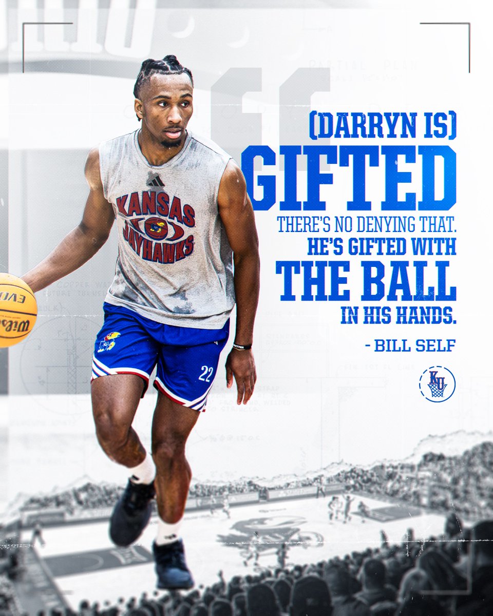 KUHoops's tweet image. ...and he's just getting started 👀
#RockChalk x @Darryn_P1