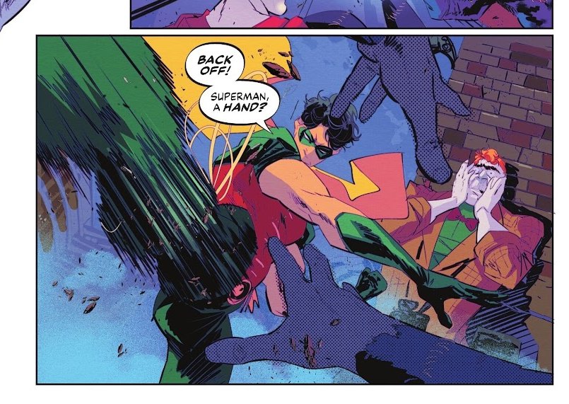 Agutierrezart's tweet image. Back off!! From World&apos;s Finest # 41, out now!