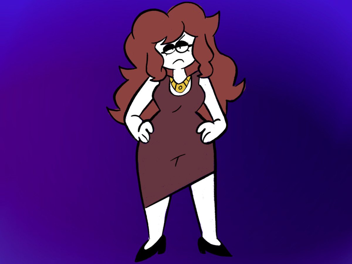 Stinkyzoid's tweet image. Day 11: Carmen #spookymonthfanart
She built like hourglass