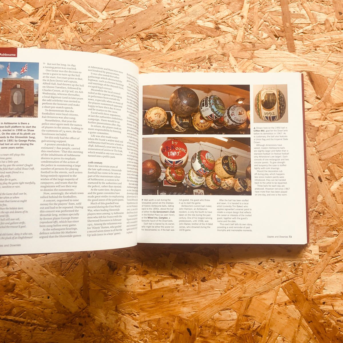 StanchionBooks's tweet image. πππππππ | UPPIES AND DOWNIES by Hugh Hornby
A detailed, superbly illustrated account of some of British football's most unusual games, Looks at the nation's most eccentric football variants and analyses them as part of a collective tradition.
π stanchionbooks.com/products/uppieβ¦