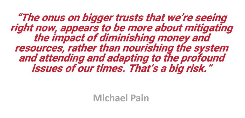 mikip555's tweet image. MY SUMMER 'LONG READ' IS HERE! ☀️
"Nimbleness, adaptability, and difference matter in a healthy ecosystem, and that’s why medium- and small- trusts, often embedded in their communities, have such a crucial role to play in helping the whole education system to progress through…