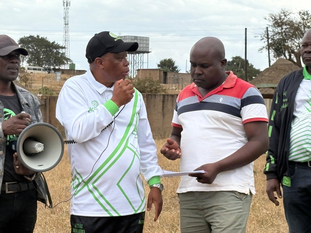 HermanMashaba's tweet image. From old to Green and welcoming new leaders and change makers to ActionSA!