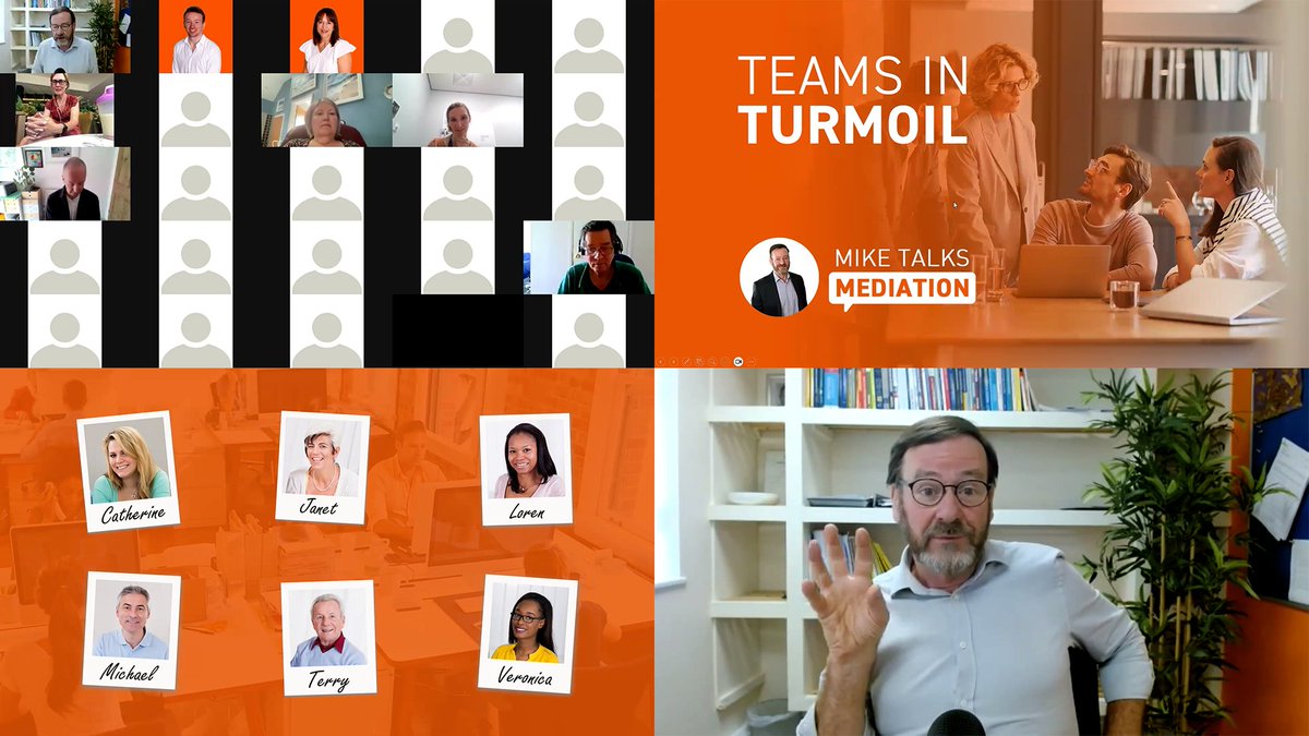 Last Friday's 'Teams in Turmoil' webinar is now available to watch on demand!

Dr. Mike Talbot explored an example case study of a team in conflict, and we also had lots of insightful contributions from those in attendance.

Watch the presentation here: ukmediation.net/webinar-mike-t…