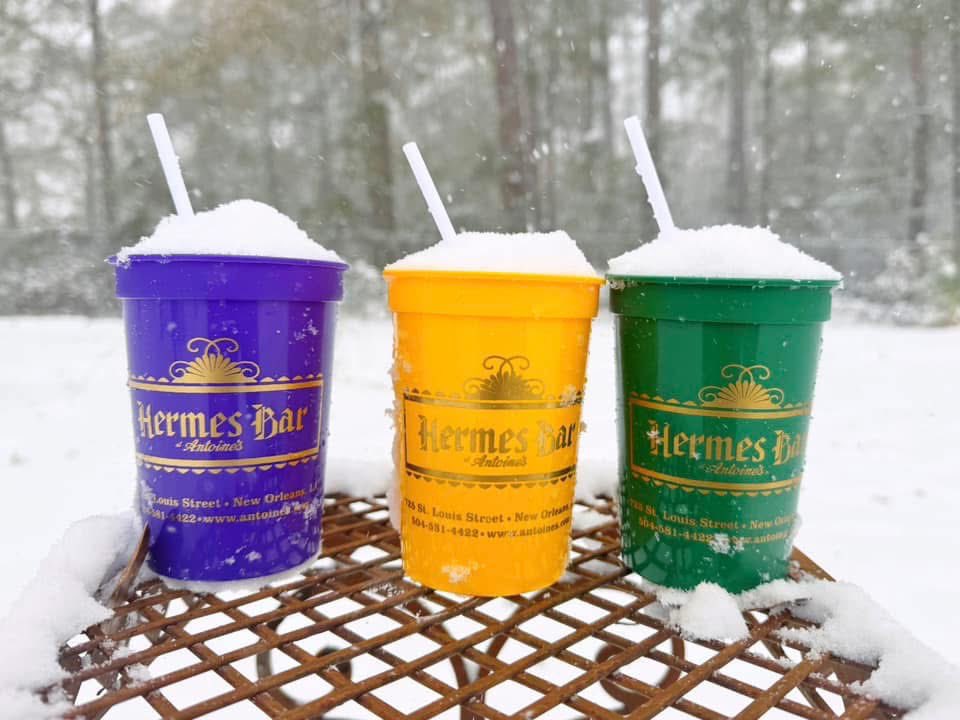DavidMora's tweet image. 6 months ago yesterday, we had record snow in South Louisiana… ☃️❄️