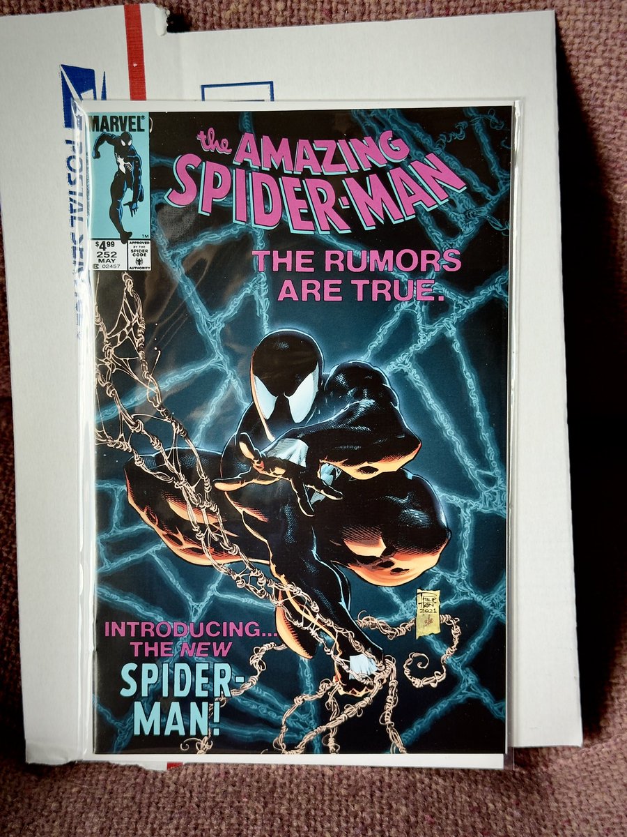 Mr⭕️Grip (@mrgrip01) on Twitter photo I’ve always loved this cover and couldn’t believe they did a physical but there was no way I was getting to any con . Thanks to eBay though I now have my own copy. 💙<a href="/Marvel/">Marvel Entertainment</a> I’ve always loved this cover and couldn’t believe they did a physical but there was no way I was getting to any con . Thanks to eBay though I now have my own copy. 💙<a href="/Marvel/">Marvel Entertainment</a>