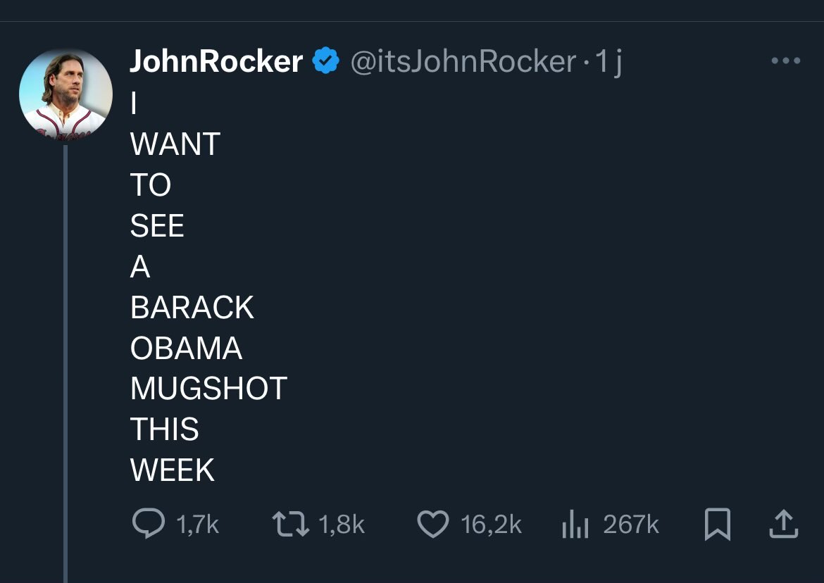 Frank_Whonose's tweet image. Ils n’ont jamais accepté l’élection d’un homme de couleur.
Et en plus, il a été réélu.
