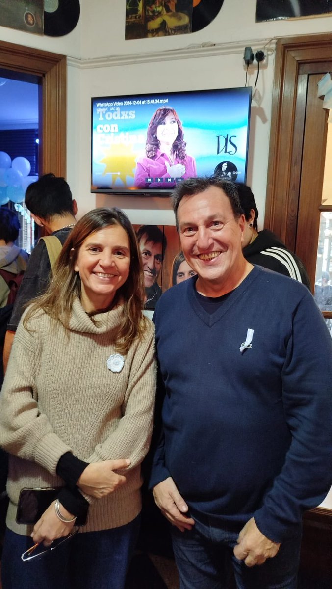 🇦🇷 Con enorme orgullo, responsabilidad y convicción formaré parte de la lista de Fuerza Patria en General Pueyrredón, acompañando a nuestra jefa política <a href="/FerRaverta/">Fernanda Raverta</a> 

Gracias a mis compañerxs de la Néstor Cristina Conducción, por el compromiso y el esfuerzo de todos los días.